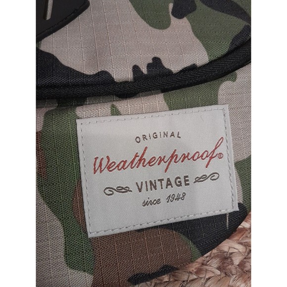 Original Weatherproof Vintage Camo Waist Pack Bag Camping Hiking Everyday - Picture 3 of 11